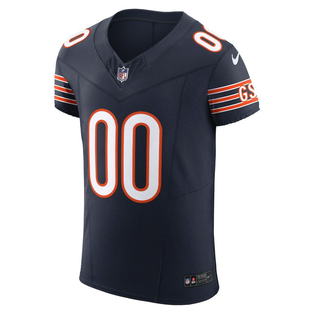 Nike Chicago Bears Vapor F.U.S.E. Elite Custom Jersey Navy