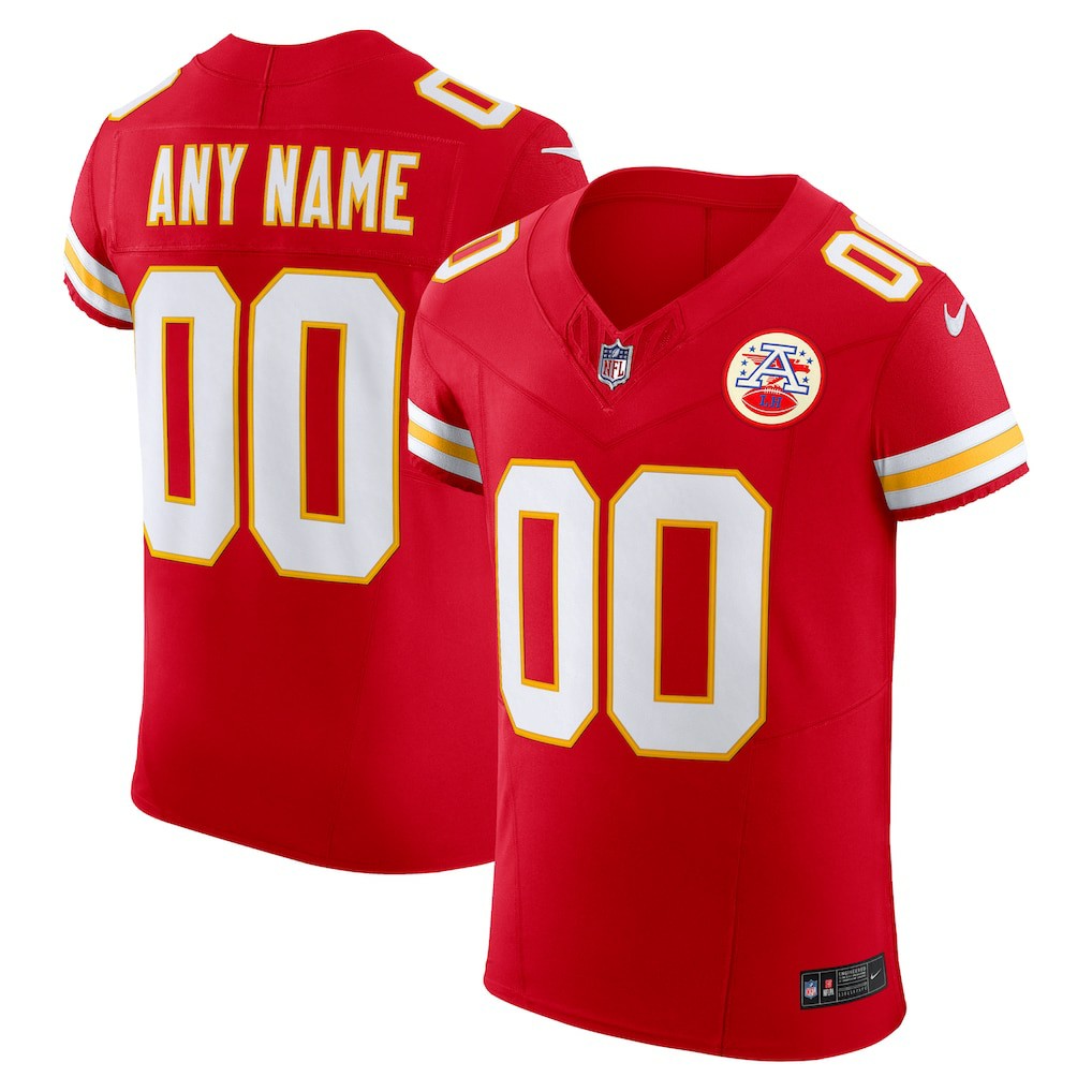 Nike Kansas City Chiefs Vapor F.U.S.E. Elite Custom Jersey Red