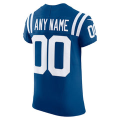 Nike Indianapolis Colts Vapor F.U.S.E. Elite Custom Jersey Royal
