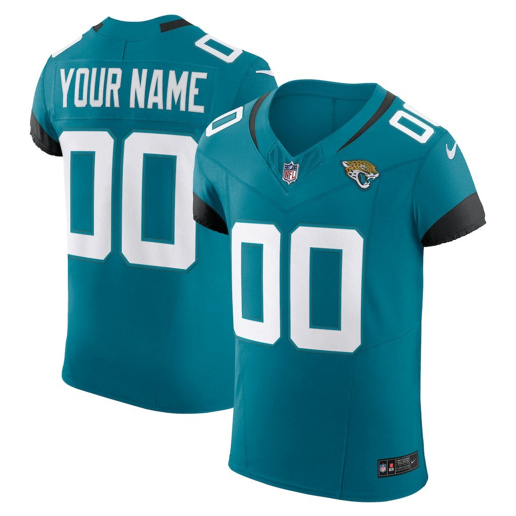 Nike Jacksonville Jaguars Vapor F.U.S.E. Elite Custom Jersey Teal