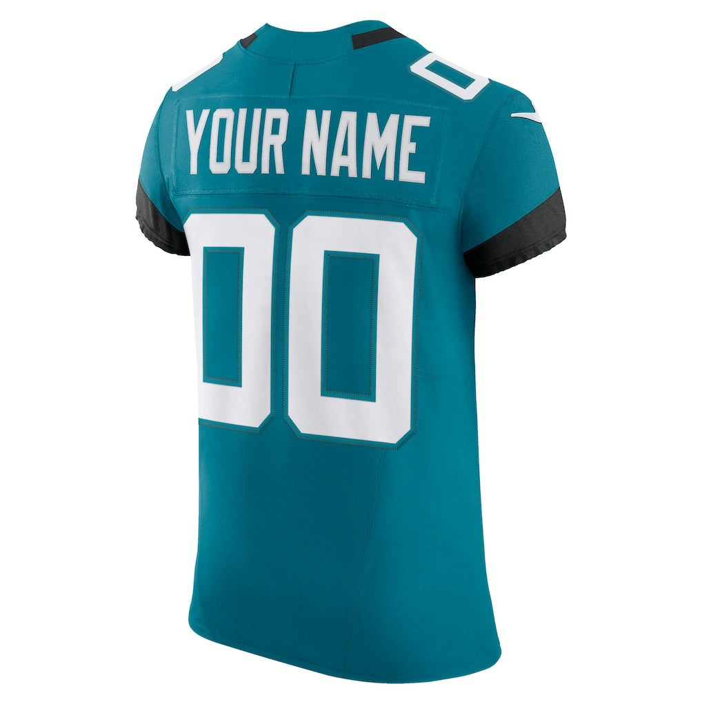 Nike Jacksonville Jaguars Vapor F.U.S.E. Elite Custom Jersey Teal