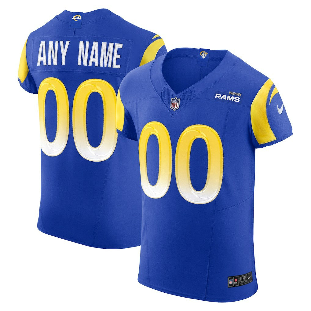 Nike Los Angeles Rams Vapor F.U.S.E. Elite Custom Jersey Royal