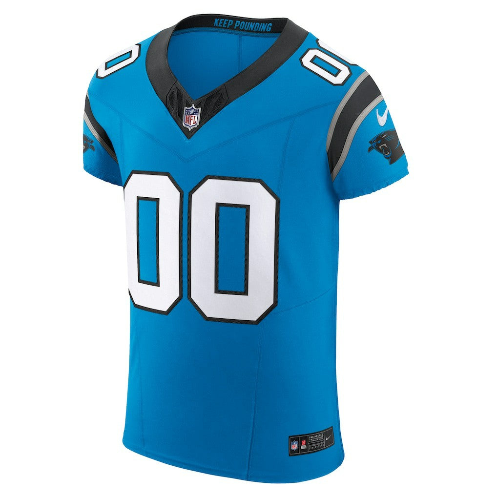 Nike Carolina Panthers Vapor F.U.S.E. Elite Custom Jersey Blue