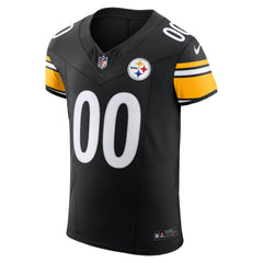 Nike Pittsburgh Steelers Vapor F.U.S.E. Elite Custom Jersey Black