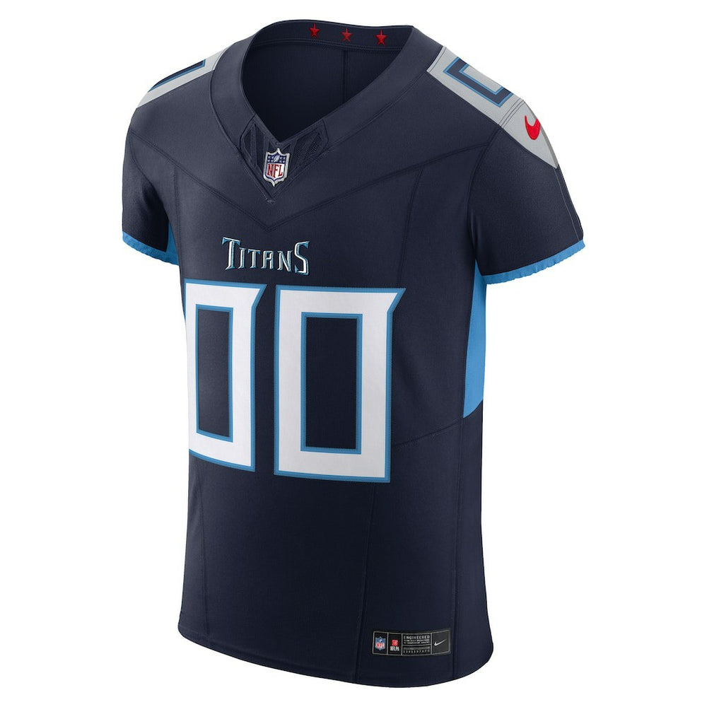 Nike Tennessee Titans Vapor F.U.S.E. Elite Custom Jersey Navy