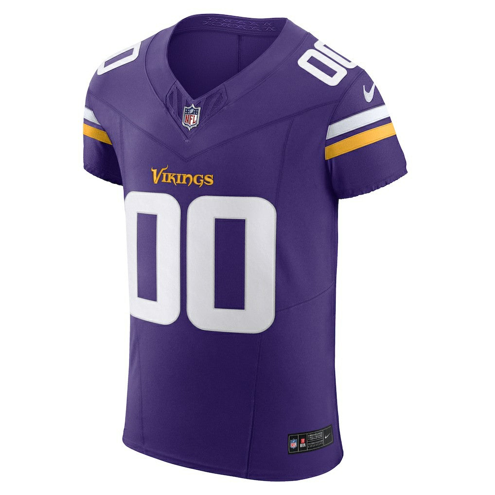 Nike Minnesota Vikings Vapor F.U.S.E. Elite Custom Jersey Purple
