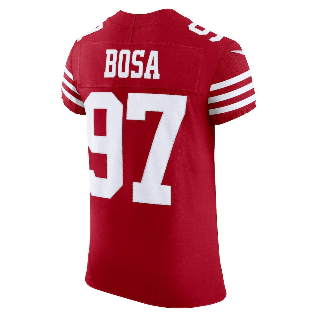 Nike Nick Bosa San Francisco 49ers Vapor F.U.S.E. Elite Jersey Scarlet