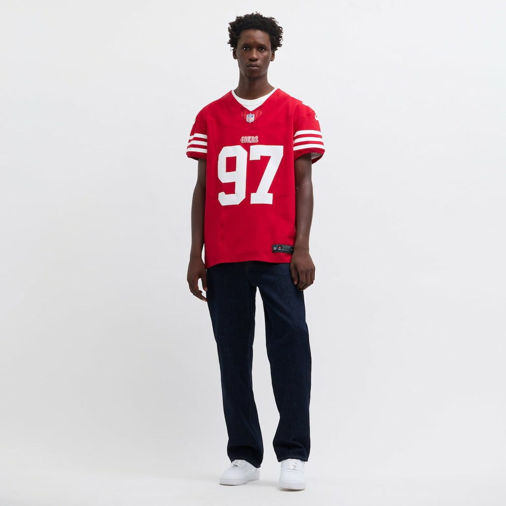 Nike Nick Bosa San Francisco 49ers Vapor F.U.S.E. Elite Jersey Scarlet