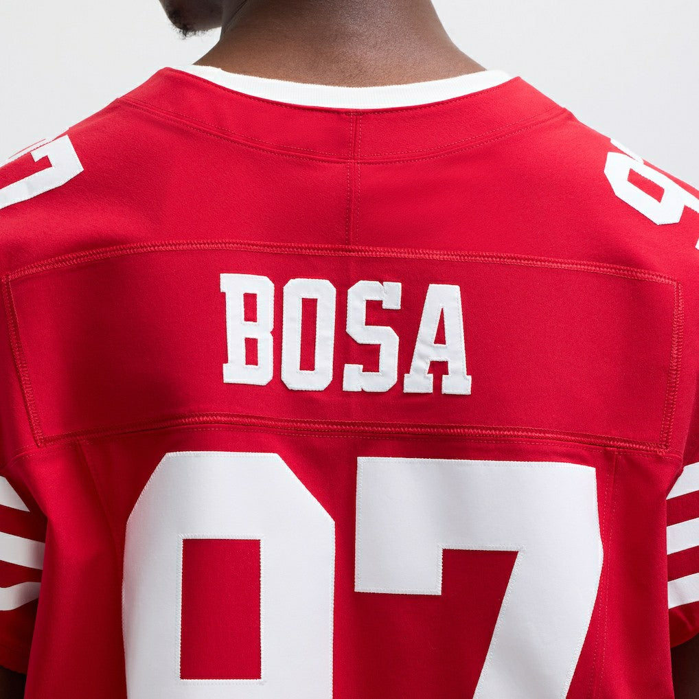 Nike Nick Bosa San Francisco 49ers Vapor F.U.S.E. Elite Jersey Scarlet
