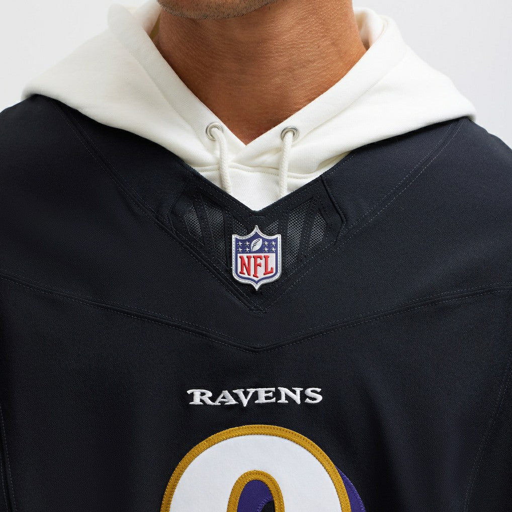Nike Lamar Jackson Baltimore Ravens Alternate Vapor F.U.S.E. Elite Jersey Black