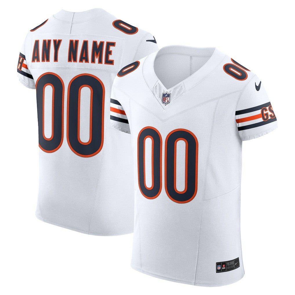 Nike Chicago Bears Vapor F.U.S.E. Elite Custom Jersey White