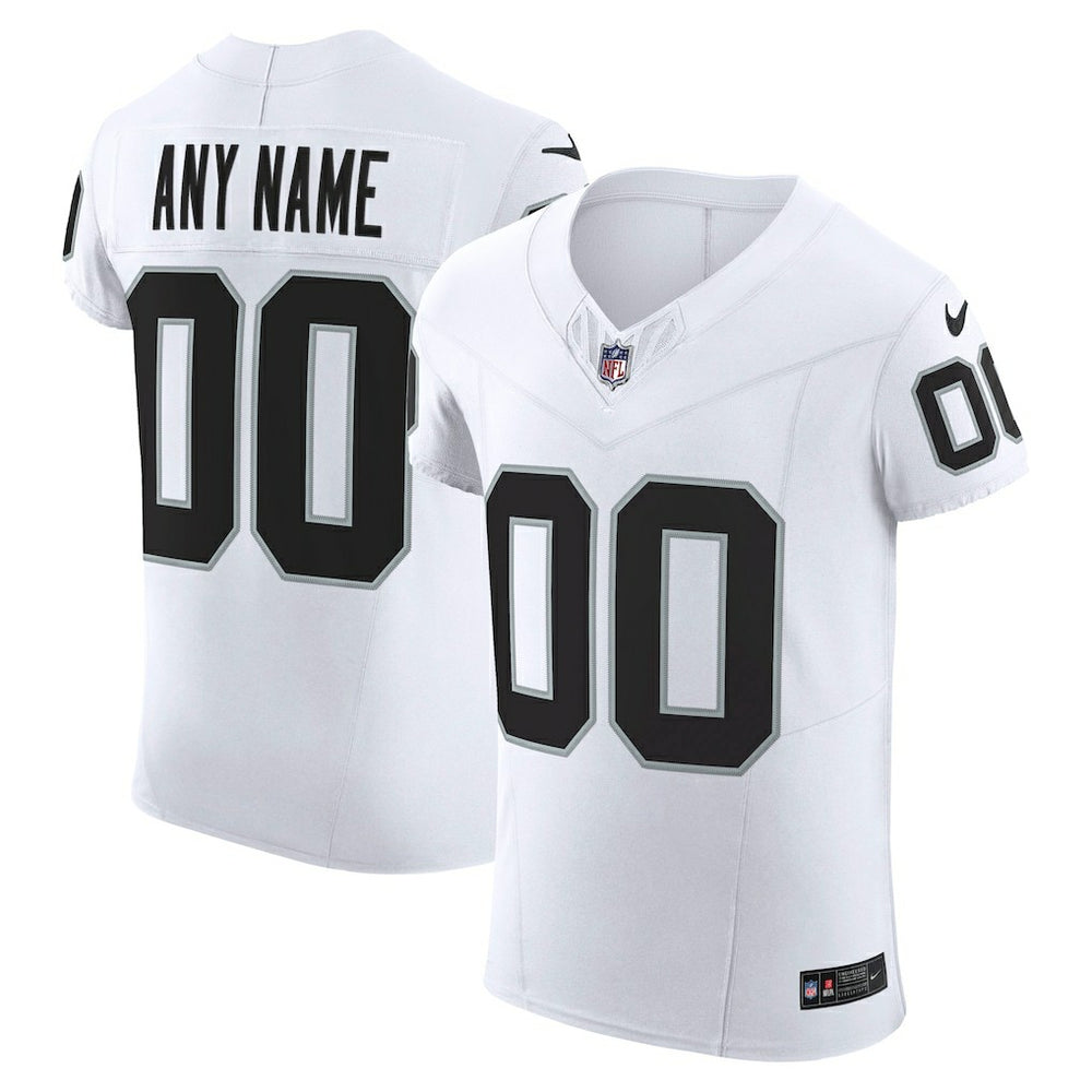 Nike Las Vegas Raiders Vapor F.U.S.E. Elite Custom Jersey White