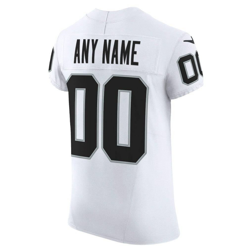 Nike Las Vegas Raiders Vapor F.U.S.E. Elite Custom Jersey White