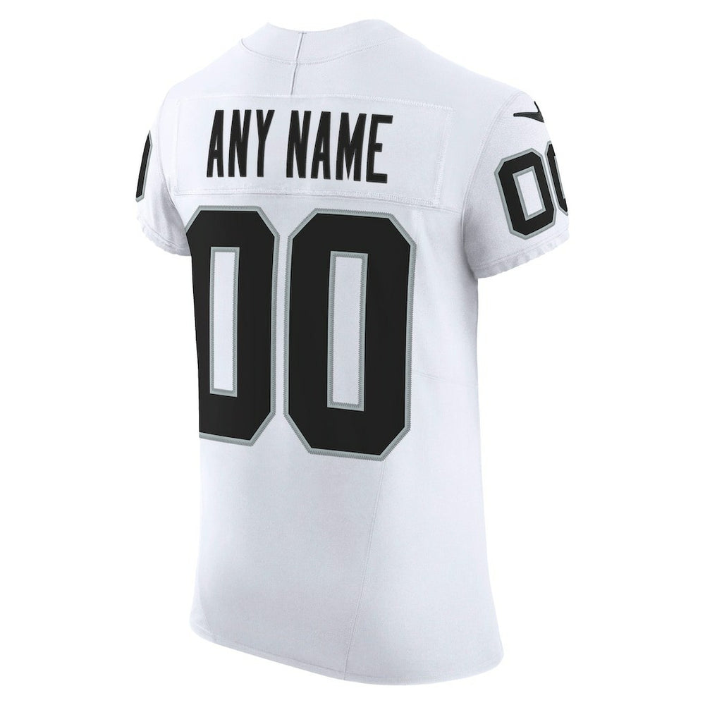 Nike Las Vegas Raiders Vapor F.U.S.E. Elite Custom Jersey White