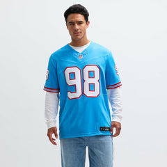 Nike Jeffery Simmons Tennessee Titans Vapor F.U.S.E. Limited Jersey Light Blue