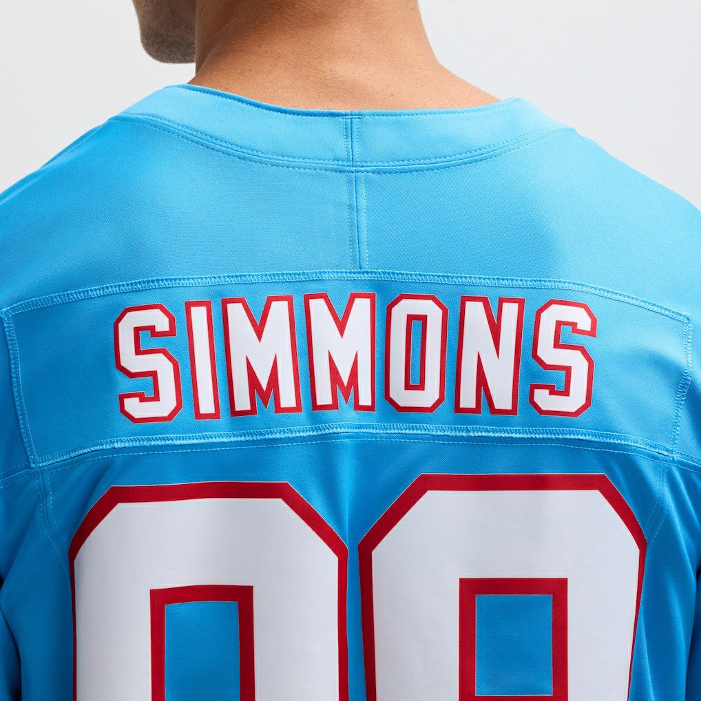Nike Jeffery Simmons Tennessee Titans Vapor F.U.S.E. Limited Jersey Light Blue
