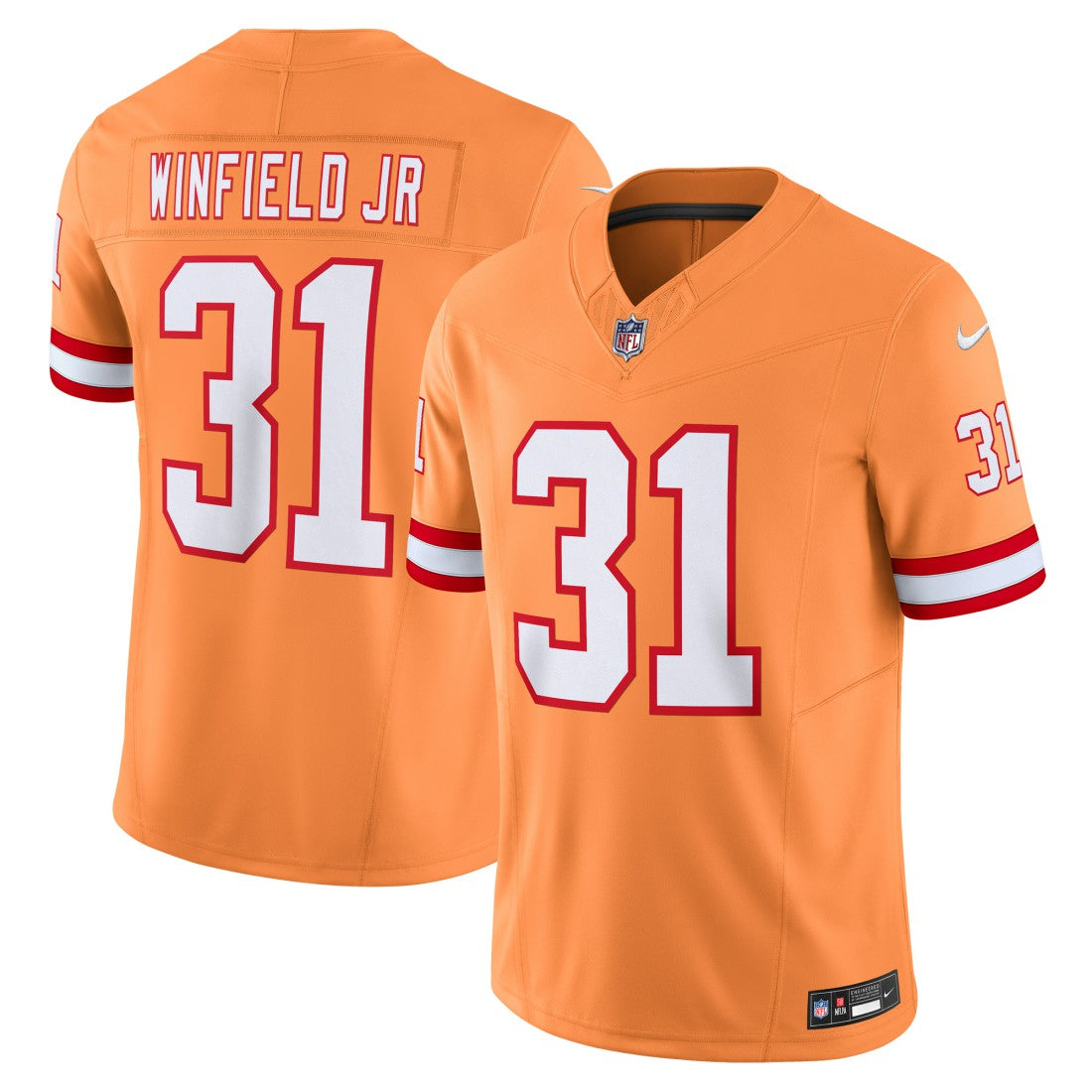 Nike Antoine Winfield Jr. Tampa Bay Buccaneers Vapor F.U.S.E. Limited Jersey Orange
