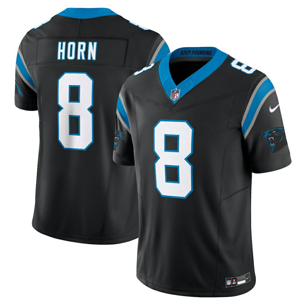Nike Jaycee Horn Carolina Panthers Vapor F.U.S.E. Limited Jersey Black