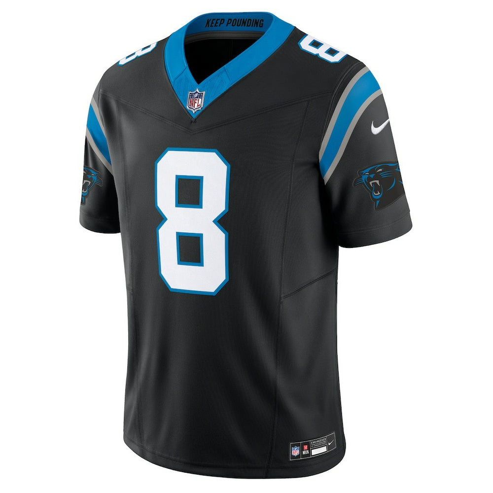 Nike Jaycee Horn Carolina Panthers Vapor F.U.S.E. Limited Jersey Black