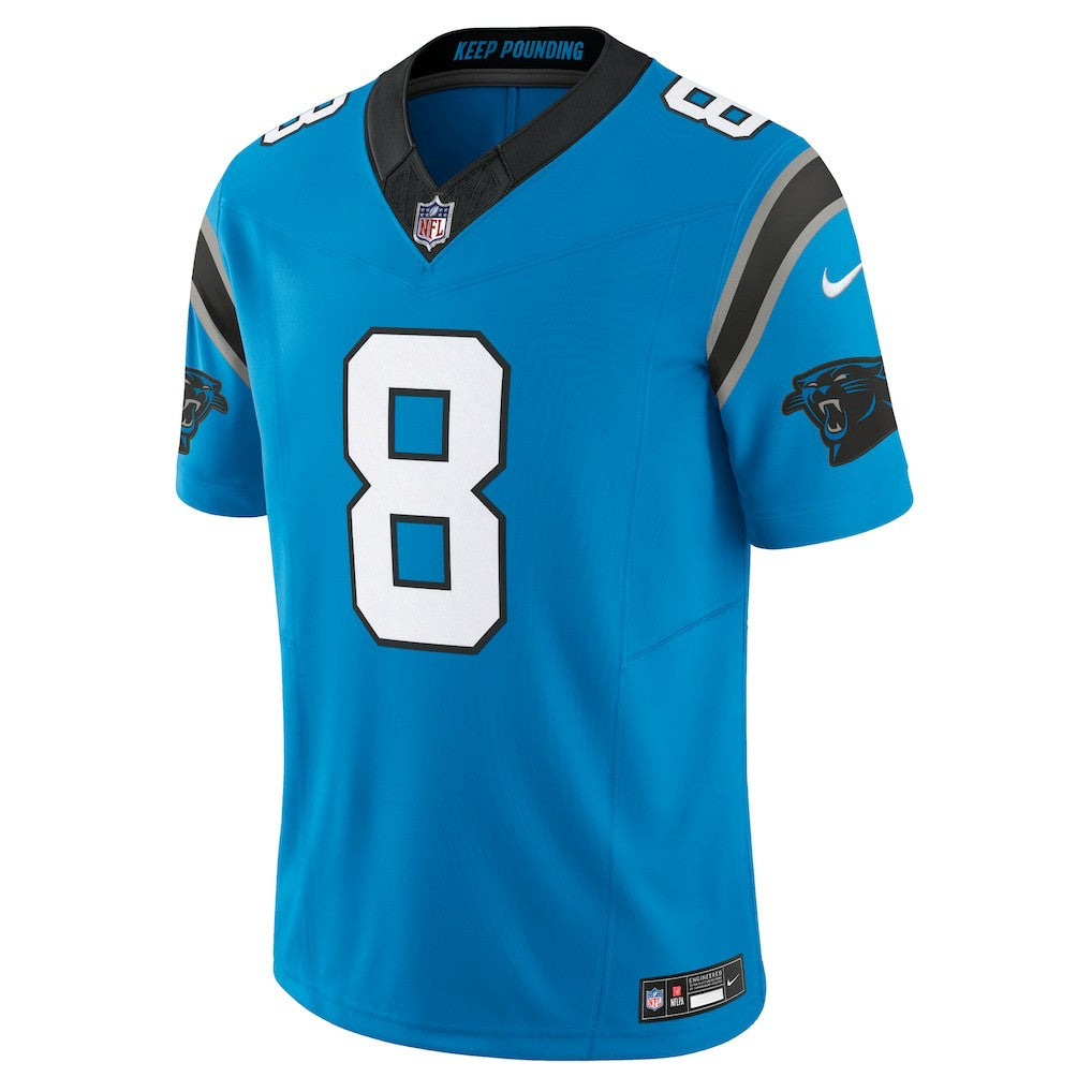 Nike Jaycee Horn Carolina Panthers Vapor F.U.S.E. Limited Jersey Blue