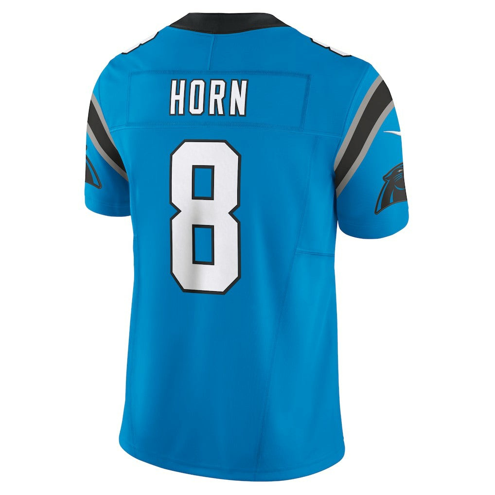 Nike Jaycee Horn Carolina Panthers Vapor F.U.S.E. Limited Jersey Blue
