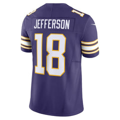 Nike Justin Jefferson Minnesota Vikings Vapor F.U.S.E. Limited Jersey Purple