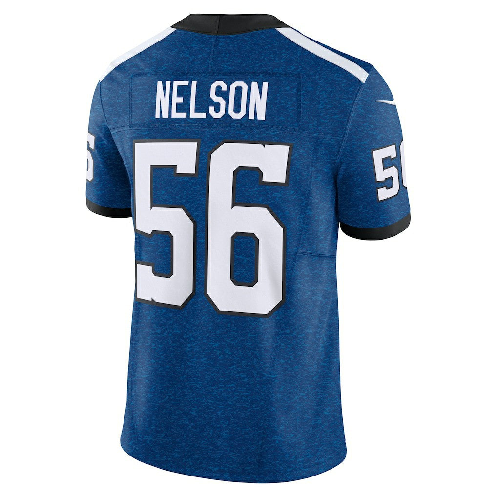 Nike Quenton Nelson Indianapolis Colts Vapor F.U.S.E. Limited Jersey Blue