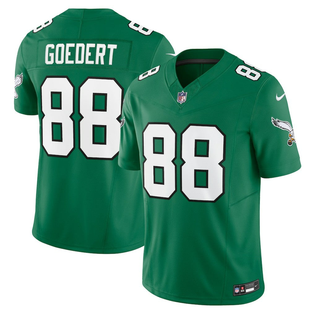 Nike Dallas Goedert Philadelphia Eagles Vapor F.U.S.E. Limited Jersey Kelly Green