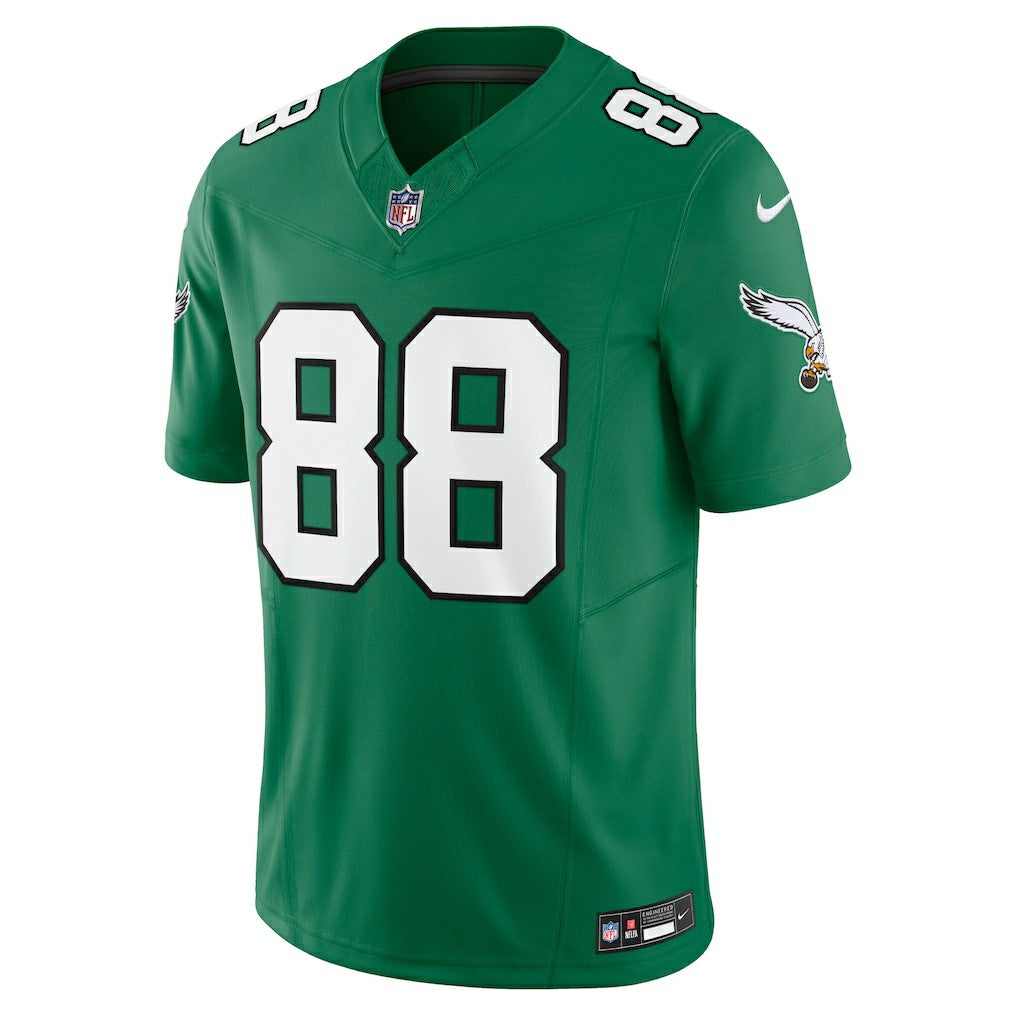 Nike Dallas Goedert Philadelphia Eagles Vapor F.U.S.E. Limited Jersey Kelly Green