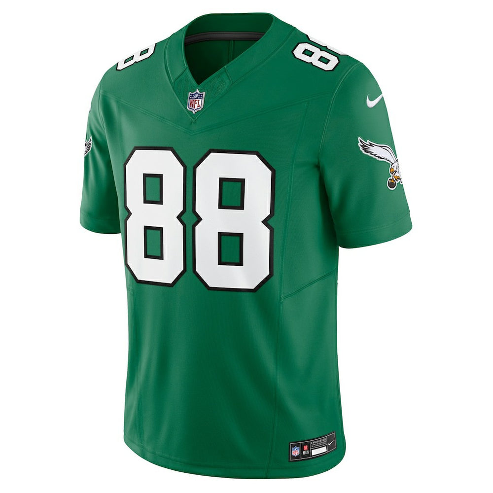 Nike Dallas Goedert Philadelphia Eagles Vapor F.U.S.E. Limited Jersey Kelly Green