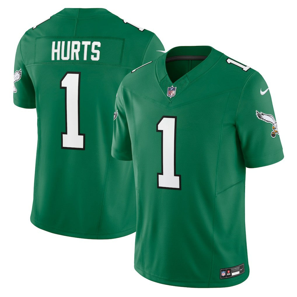 Nike Jalen Hurts Philadelphia Eagles Vapor F.U.S.E. Limited Jersey Kelly Green