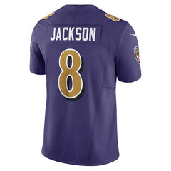 Nike Lamar Jackson Baltimore Ravens Vapor F.U.S.E. Limited Jersey Purple