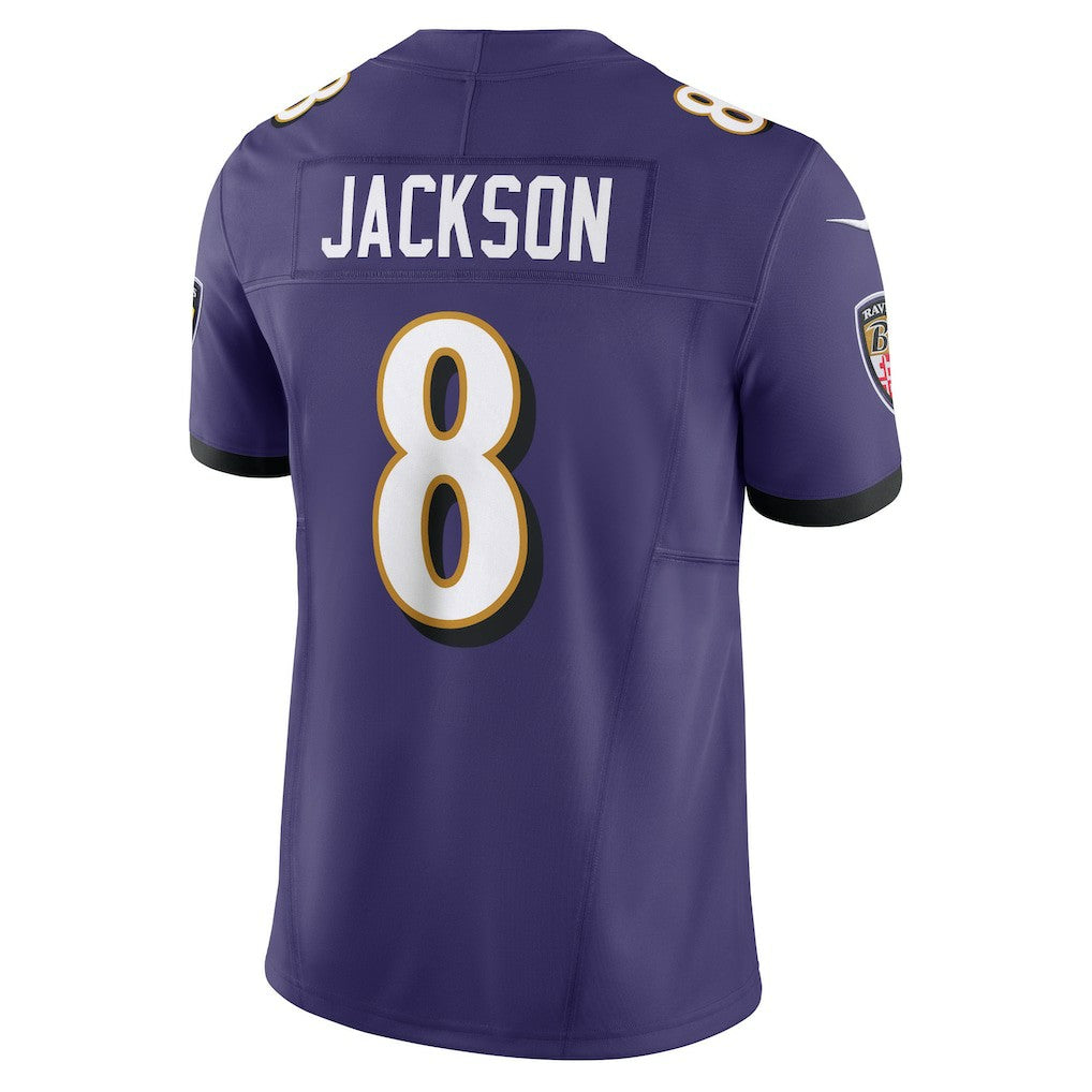 Nike Lamar Jackson Baltimore Ravens Vapor F.U.S.E. Limited Jersey Purple
