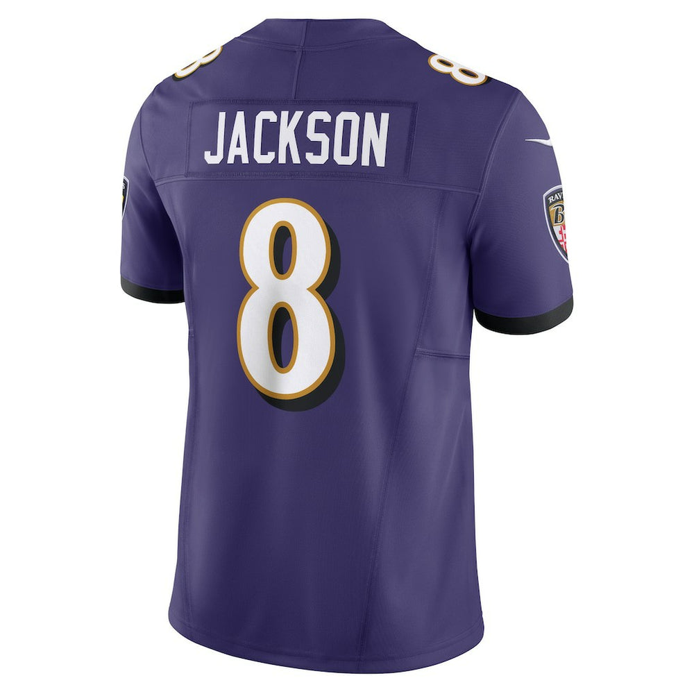Nike Lamar Jackson Baltimore Ravens Vapor F.U.S.E. Limited Jersey Purple