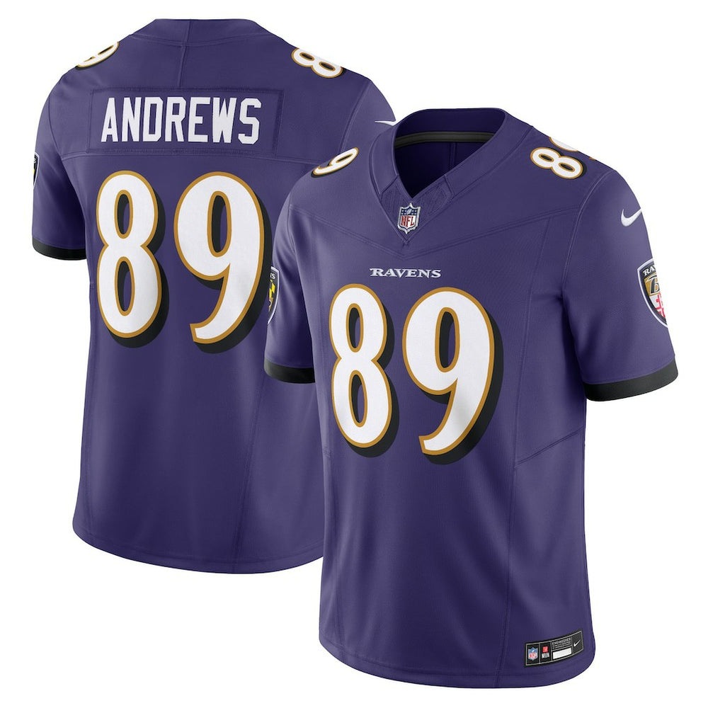 Nike Mark Andrews Baltimore Ravens Vapor F.U.S.E. Limited Jersey Purple