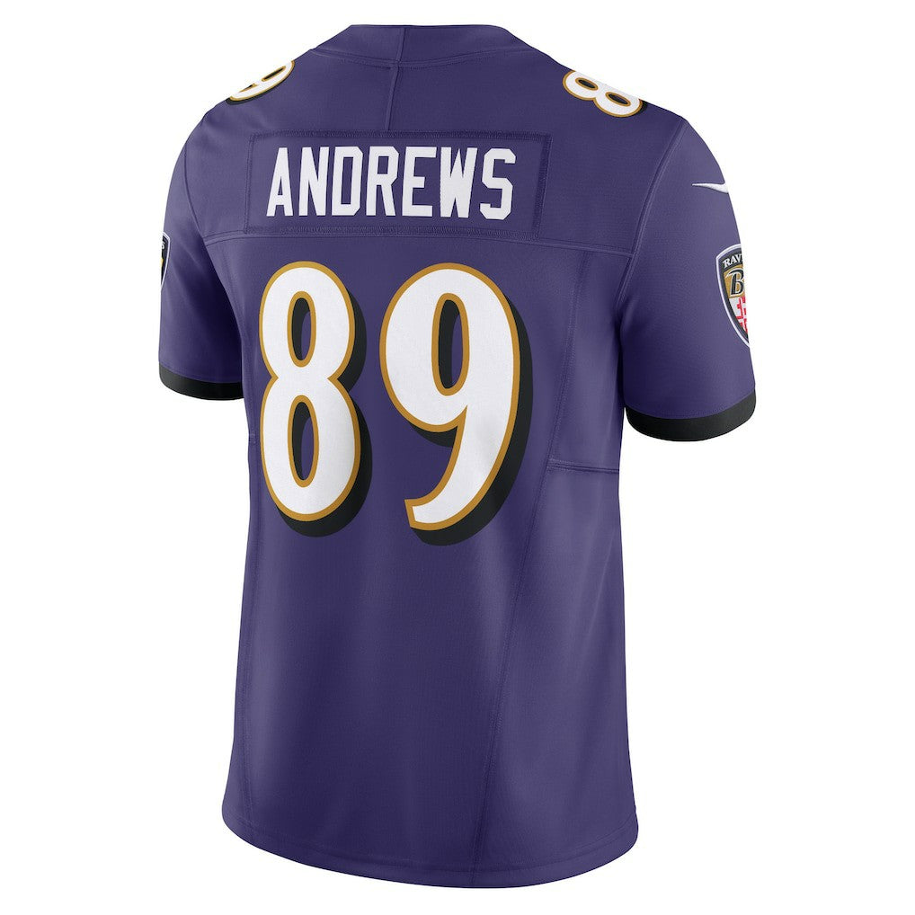 Nike Mark Andrews Baltimore Ravens Vapor F.U.S.E. Limited Jersey Purple