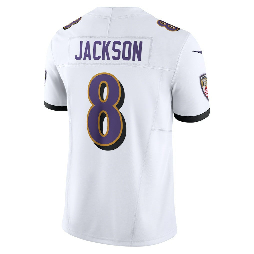 Nike Lamar Jackson Baltimore Ravens Vapor F.U.S.E. Limited Jersey White