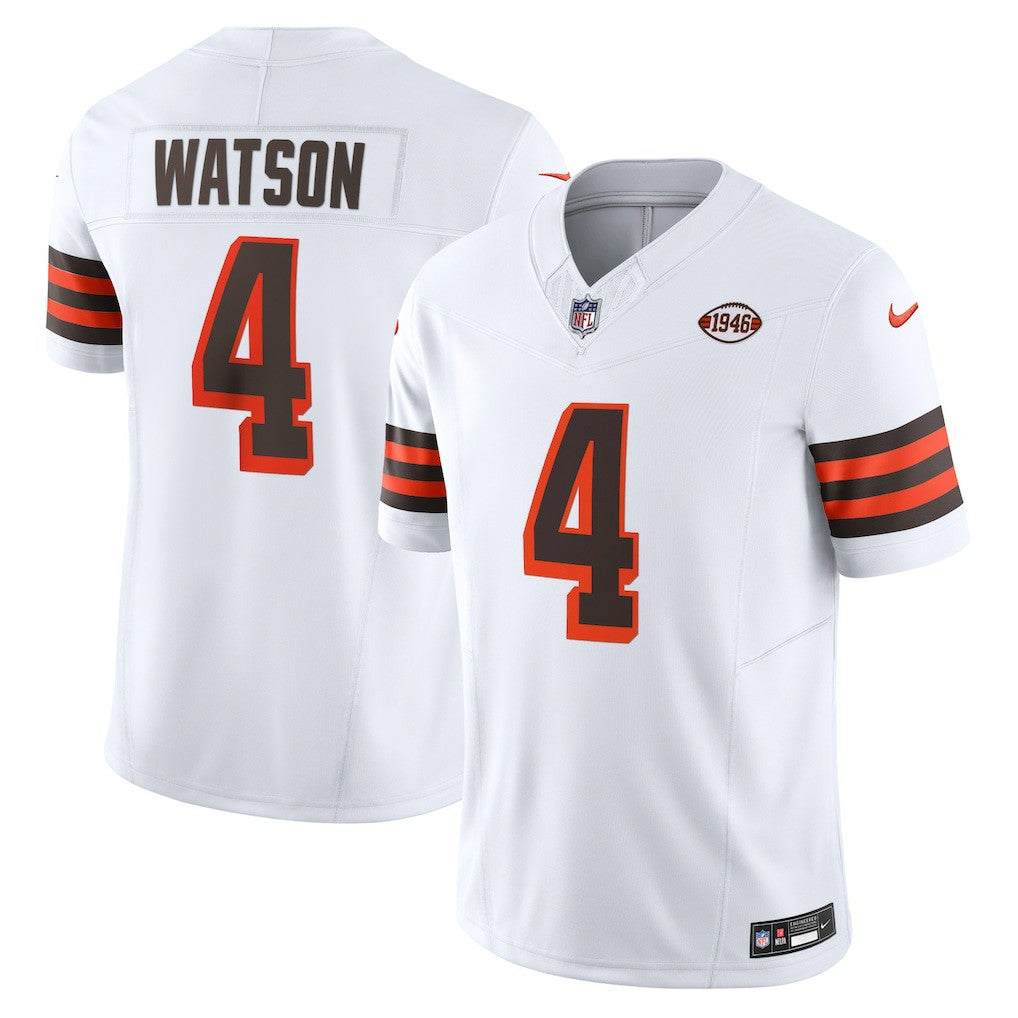 Nike Deshaun Watson Cleveland Browns Vapor F.U.S.E. Limited Jersey White