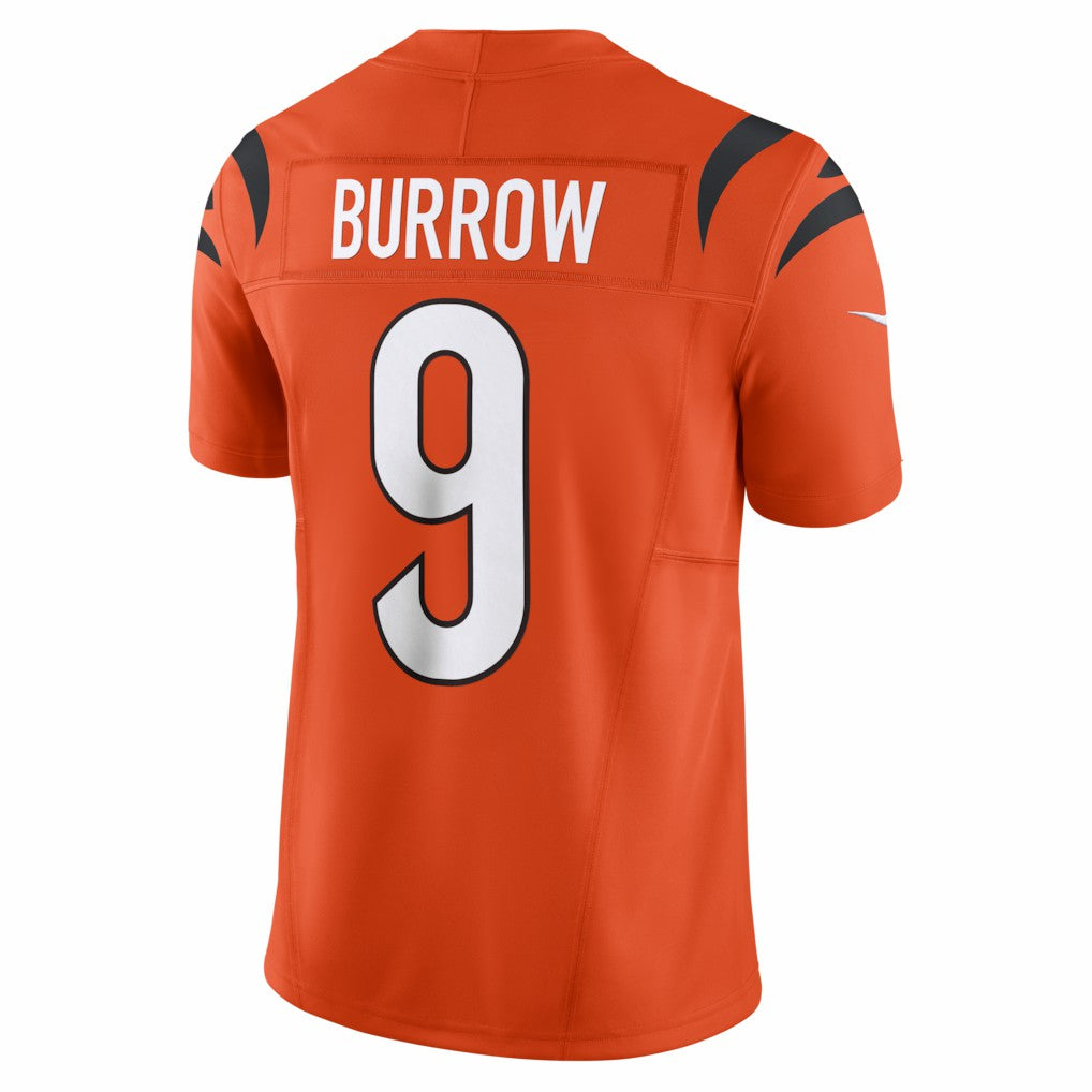 Nike Joe Burrow Cincinnati Bengals Vapor F.U.S.E. Limited Jersey Orange
