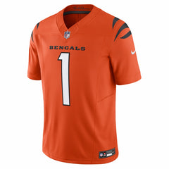 Nike Ja'Marr Chase Cincinnati Bengals Vapor F.U.S.E. Limited Jersey Orange