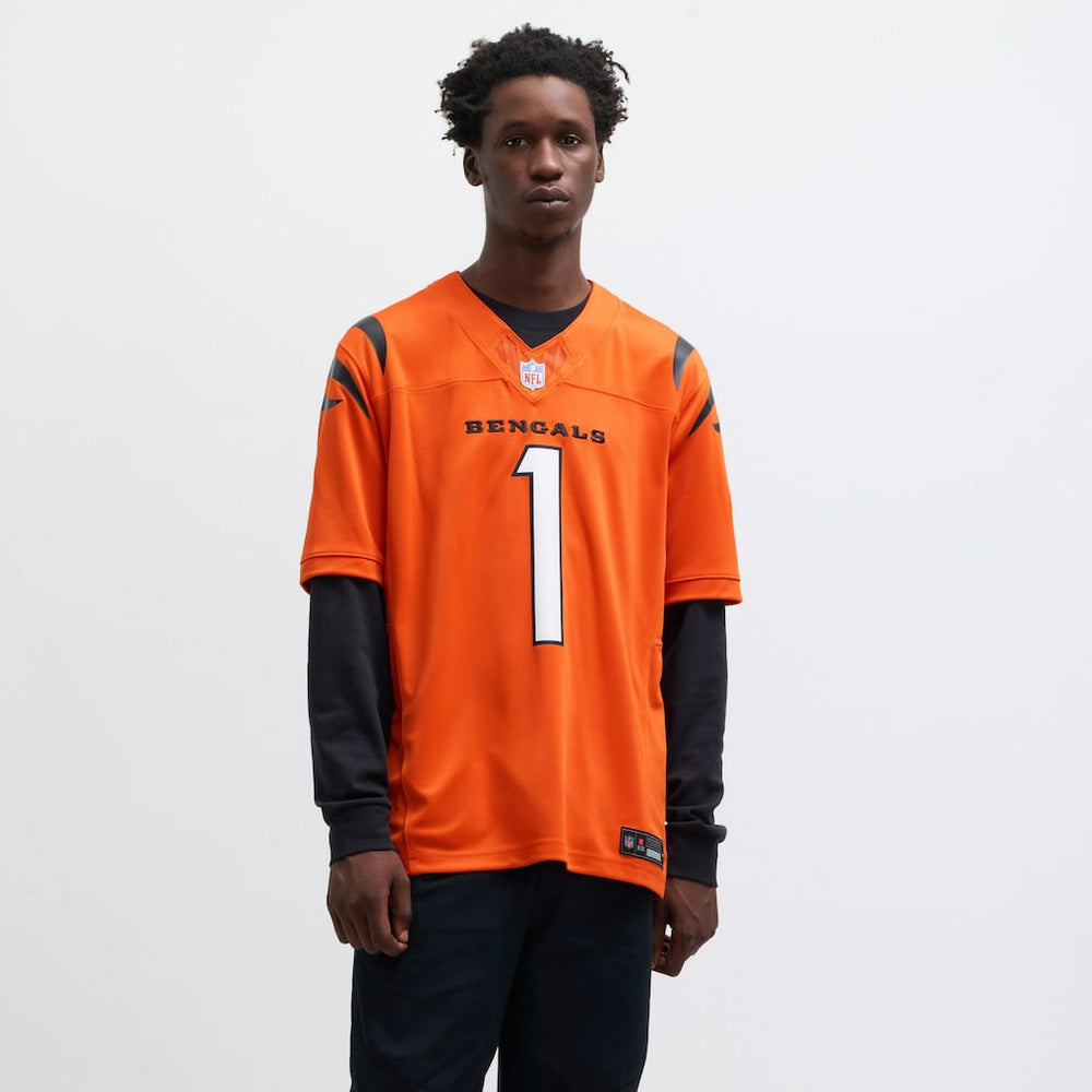 Nike Ja'Marr Chase Cincinnati Bengals Vapor F.U.S.E. Limited Jersey Orange