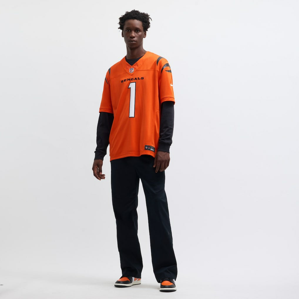 Nike Ja'Marr Chase Cincinnati Bengals Vapor F.U.S.E. Limited Jersey Orange