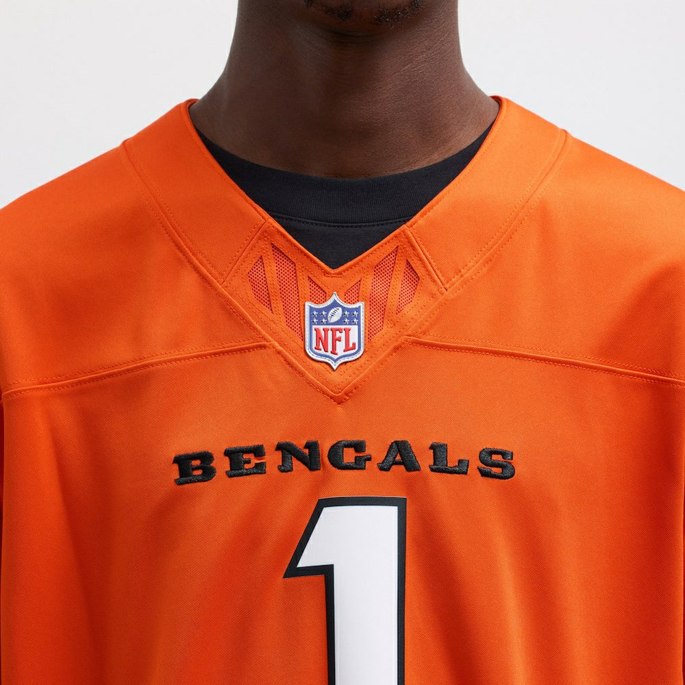 Nike Ja'Marr Chase Cincinnati Bengals Vapor F.U.S.E. Limited Jersey Orange