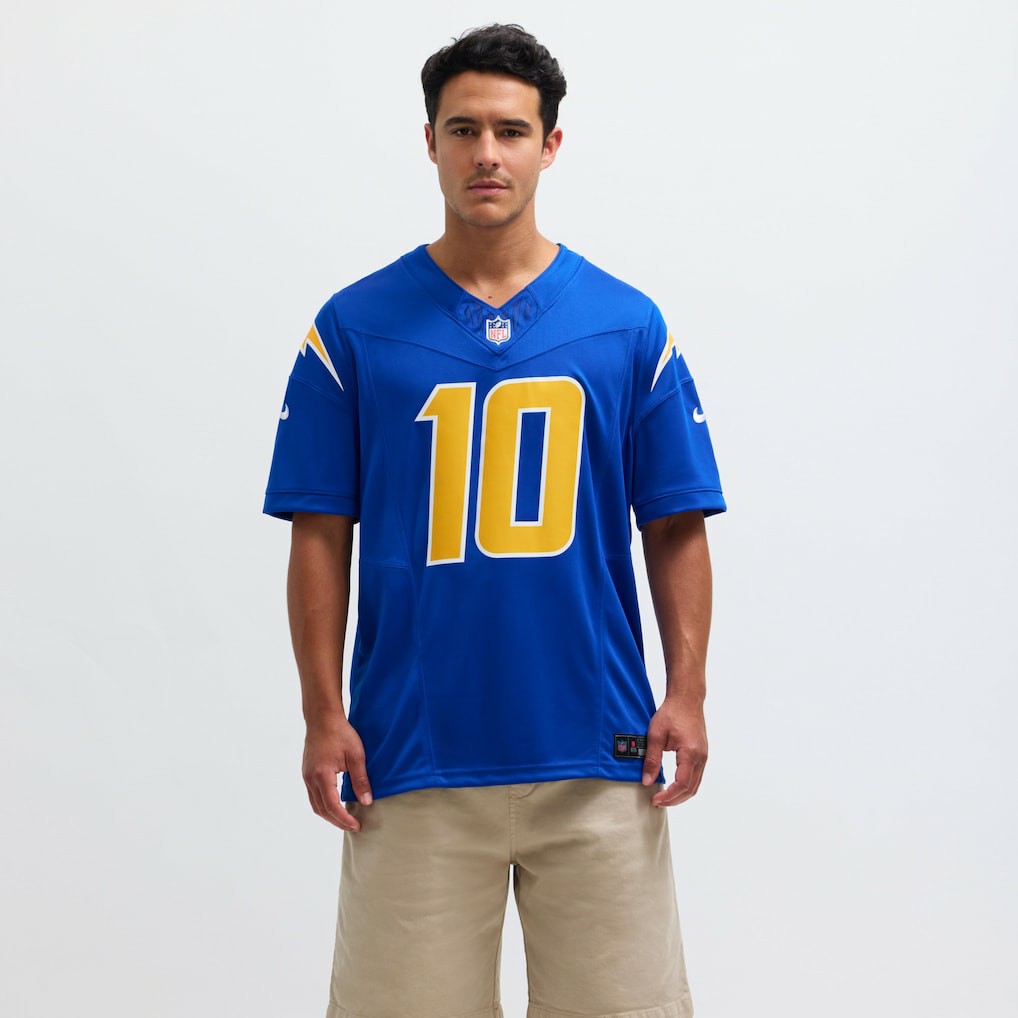 Nike Justin Herbert Los Angeles Chargers Vapor F.U.S.E. Limited Jersey Royal