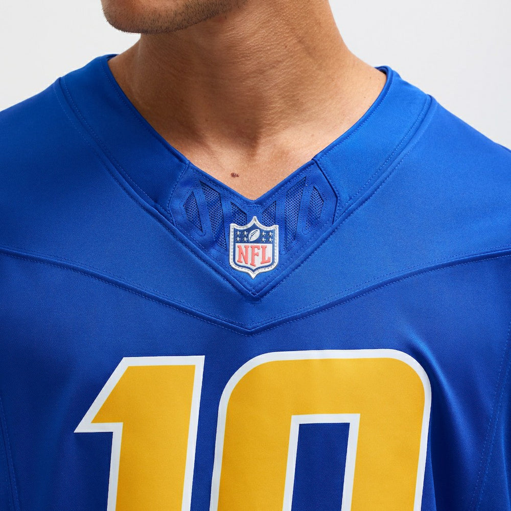 Nike Justin Herbert Los Angeles Chargers Vapor F.U.S.E. Limited Jersey Royal