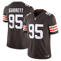 Nike Myles Garrett Cleveland Browns Vapor F.U.S.E. Limited Jersey Brown