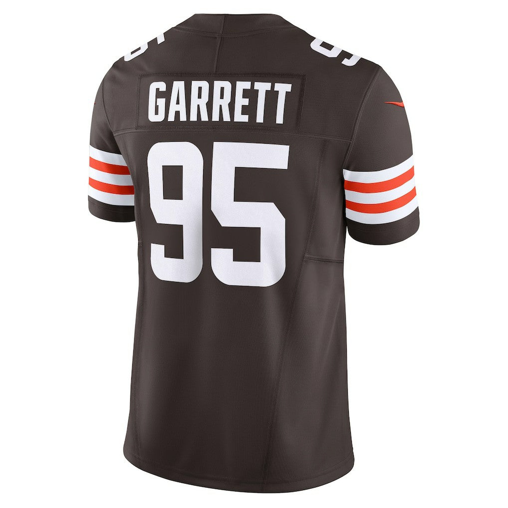 Nike Myles Garrett Cleveland Browns Vapor F.U.S.E. Limited Jersey Brown