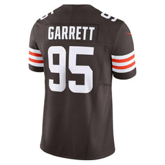 Nike Myles Garrett Cleveland Browns Vapor F.U.S.E. Limited Jersey Brown