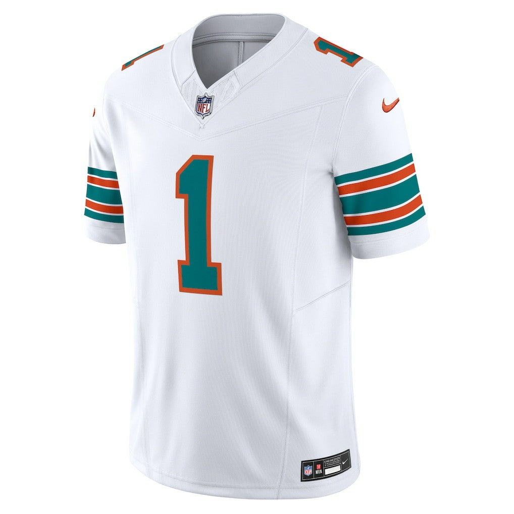 Nike Tua Tagovailoa Miami Dolphins Vapor F.U.S.E. Limited Jersey White
