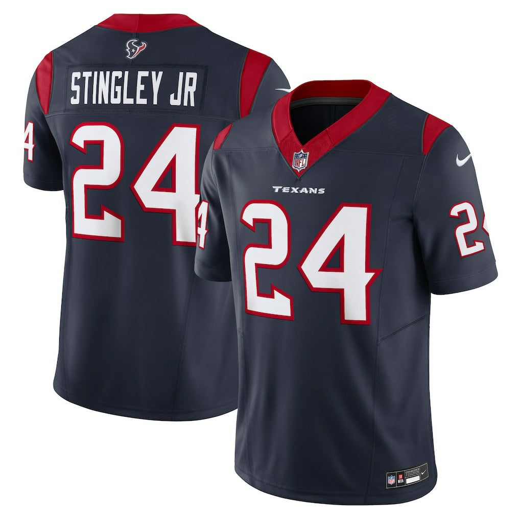 Nike Derek Stingley Jr. Houston Texans Vapor F.U.S.E. Limited Jersey Navy